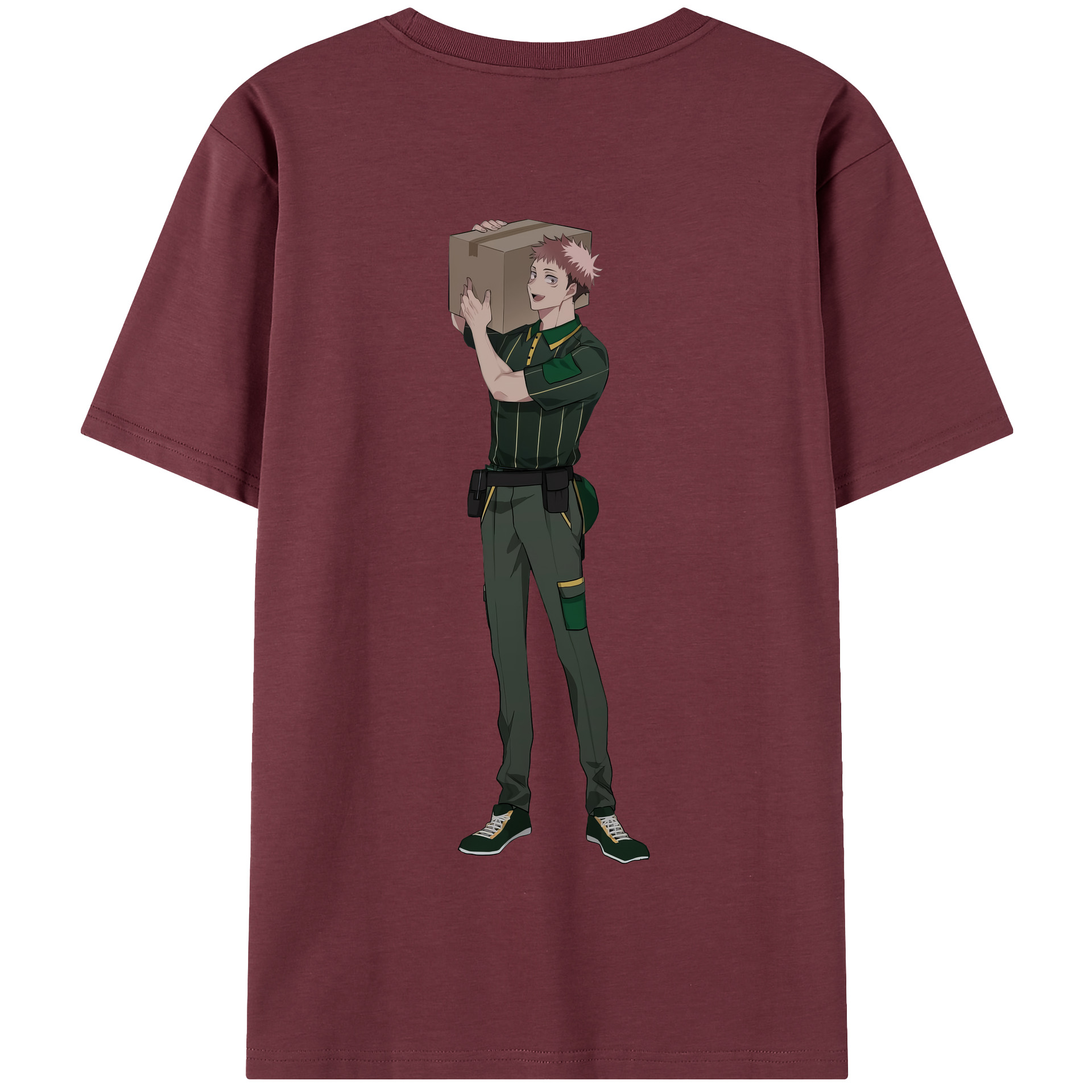 （画像用） 呪術廻戦 Jujutsu Kaisen 綿100％半袖Tシャツ（背面プリント）
